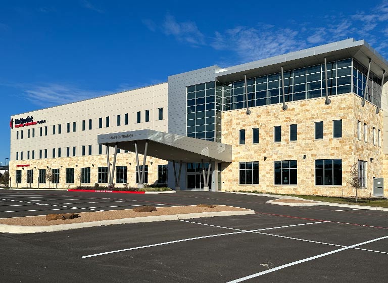 shell construction and construction services for medical office in san antonio