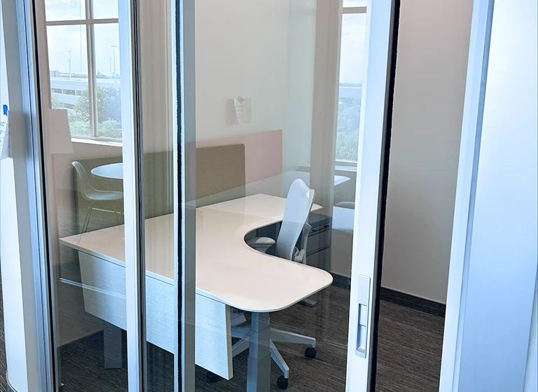 Finished cubicle build-out for ESRI office at 19026 Ridgewood Plaza