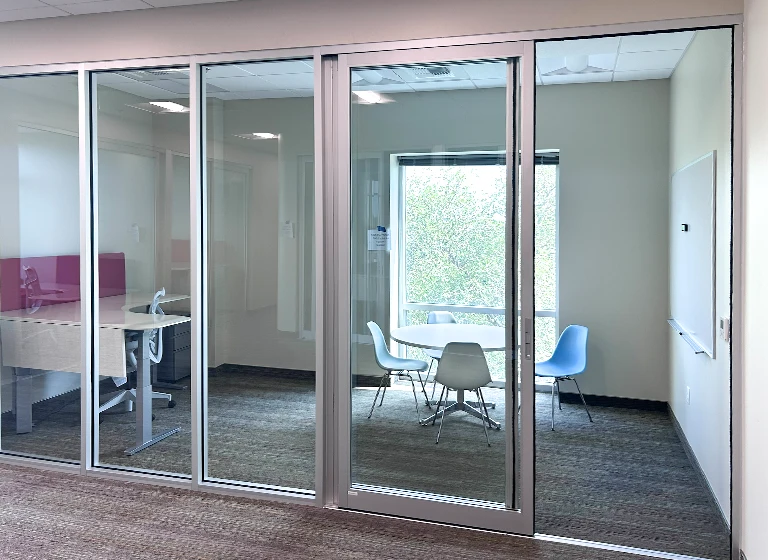 Completed interior office space at Ridgewood Plaza tenant improvement